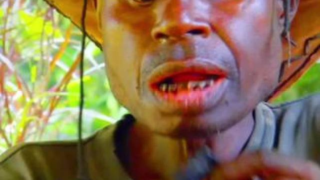 原始部落的美食，太劲爆了！ #纪录片 #原始部落