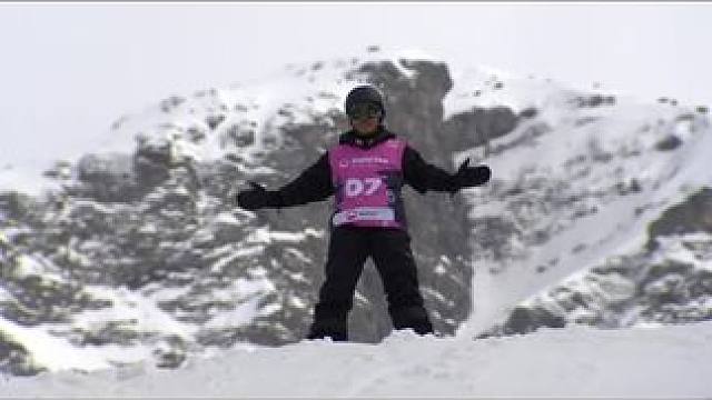 世锦赛男子单板大跳台：杨文龙小组第一挺进决赛！ 他第一轮的Backside 1800 Japan得到