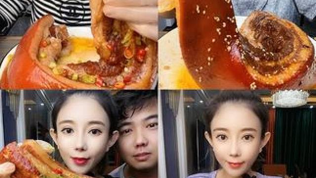 大口吃肉的感觉真好~