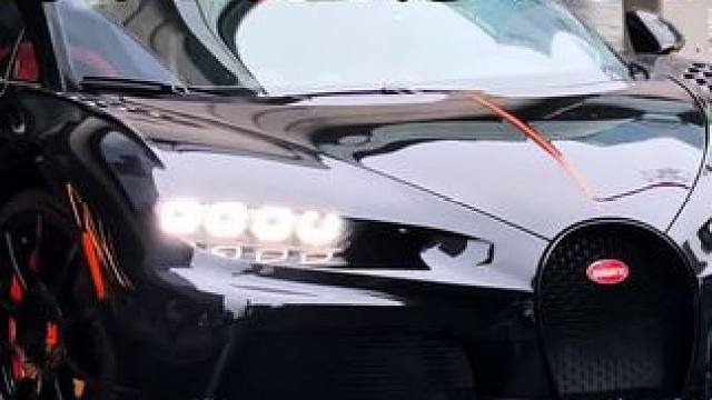 起猛了，这不是游戏画面，这是现实中的布加迪赤龙ss，这么好的车，好安静#布加迪chiron #布加迪