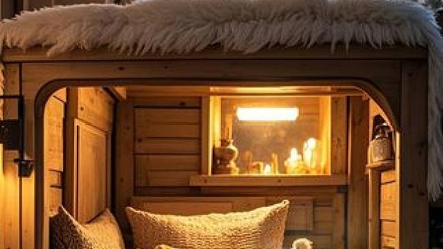 暴风雪不能外出，呆在舒适小窝中安心入梦吧 #白噪音 #助眠视频 #解压助眠 #睡眠音乐 #我的小窝