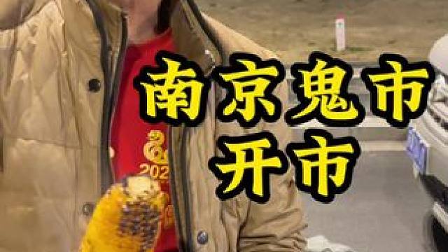 南京鬼市开市日常 城市里的烟火气 年轻人的夜生活，南京鬼市开市现场#南京鬼市 #把生活调回春天频道 