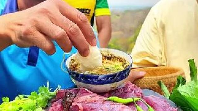 苦胆汁调料 #泰国牛肉刺身 #泰国特色美食 #东南亚美食 #泰国美食 #内容启发搜索