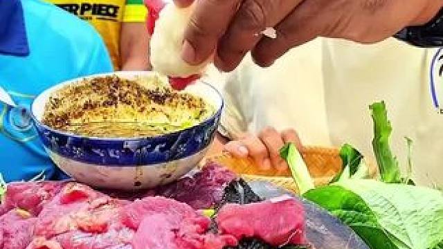 泰国牛肉生 #泰国牛肉刺身 #泰国特色美食 #东南亚美食 #泰国美食 #内容启发搜索