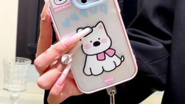 蛙～好可爱的西高地手机壳壳～怎么才能让好闺蜜看到送我一个呢？ #苹果手机壳 #西高地手机壳 #企鹅手