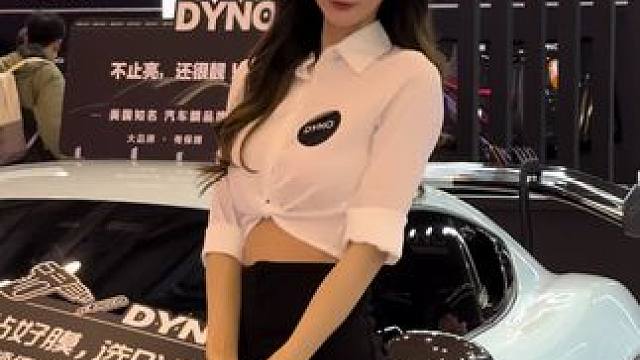 车模五月儿正式回归车展