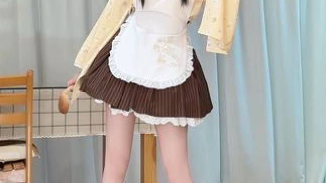 小厨娘驾到！
#甜妹 #女仆装 #女大