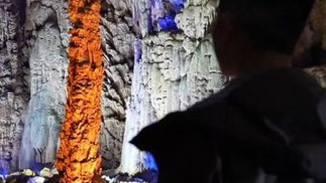 你可之前在地球还有这样一个地心秘境，这里就是贵州织金洞“地球之花”#在花海间奇遇地心秘境 #在贵州找