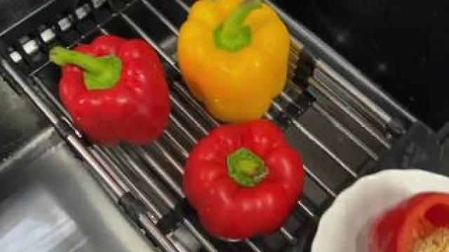 跟水果一样好吃，又脆又甜，一点也不辣，比菜市还便宜，身材管理期吃也可以#快来一起尝个鲜  #水果彩椒