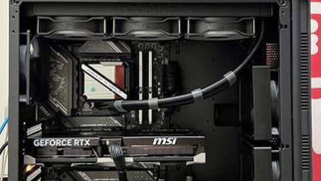 14900KF➕5080一万多预算黑武士生产力设计渲染机 #diy电脑 上海买电脑，DIY电脑，实体