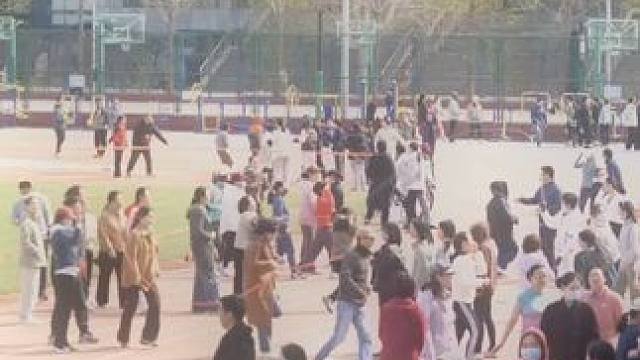 春天运动起来！一起走进北师大教职工跳绳团体赛~#运动 #跳绳 #北京师范大学