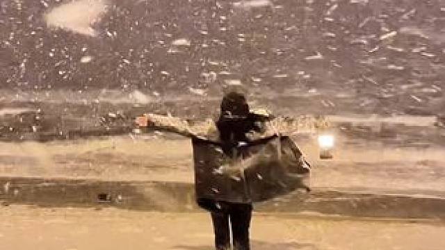 凌晨四点 我看见海棠花未眠.
#威海 #氛围感 #一起看海