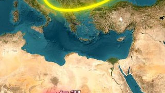 罗马尼亚和乍得的国旗为什么如此相似？谁抄谁的？ #地图动画