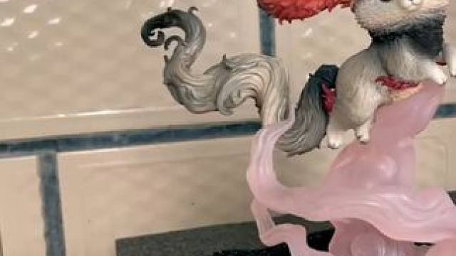 游戏官方的快递！穷奇+耳鼠，这是四年来最喜欢的一次了 #妄想山海 #开箱