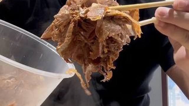 本地特色烩饼，必须加牛肉 #妈呀太香了 #我的日常生活 #记录平凡生活