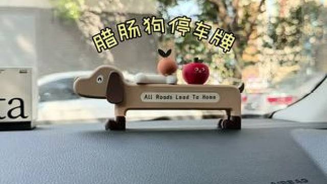 萌趣可爱的停车号码牌 #多多种草计划