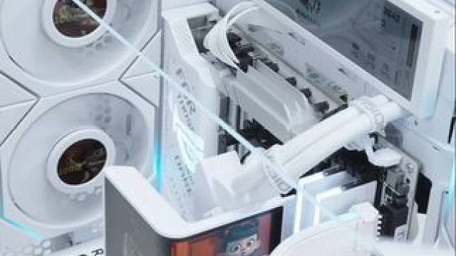 海景房vision 给你一种不一样的观感！你是否也喜欢呢？#电脑配置 #组装电脑 #海景房主机