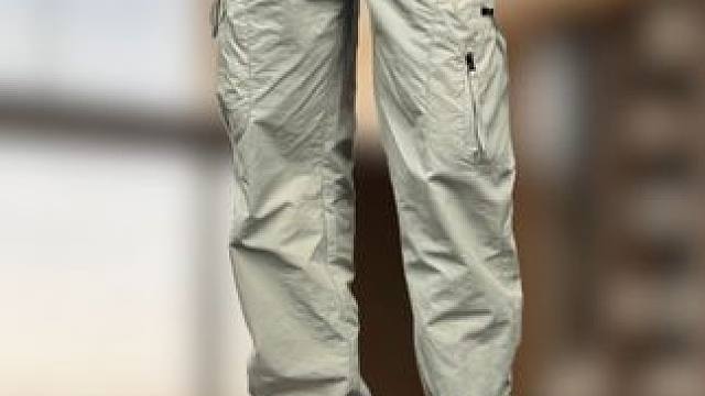 SOS美式休闲肌理感直筒伞兵工装裤 #百搭神裤 #工装风 #潮流男裤 #谁穿谁好看 #显瘦显高显腿长