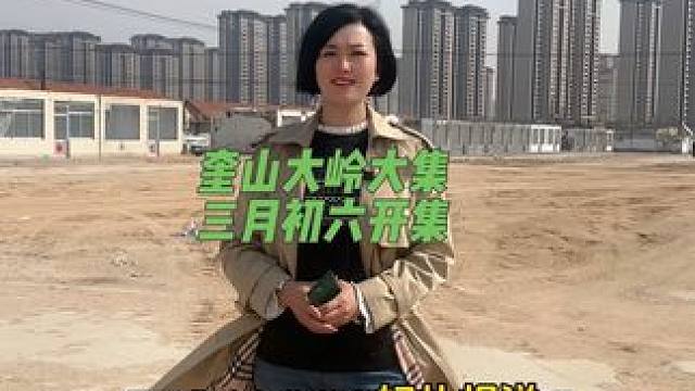 奎山大岭大集3月初6正式开集，各种礼品拿，赶紧来凑凑热闹啦#大岭大集#赶大集 #人间烟火气最抚凡人心