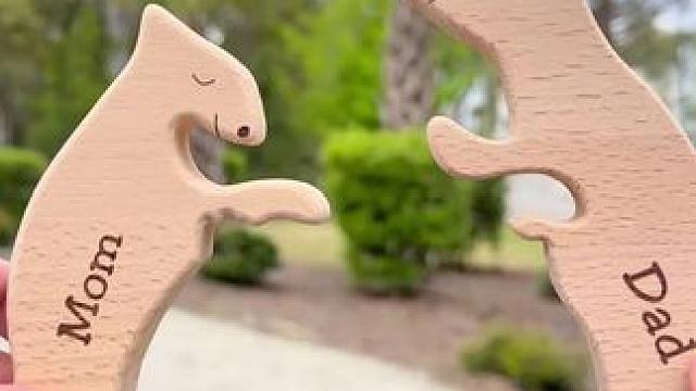 一家子整整齐齐的~~ #玩个很新的东西