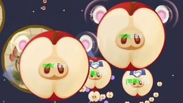 够不够极限 这都行#球球大作战