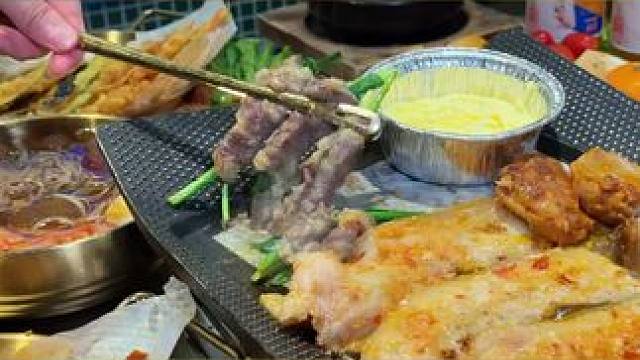 在春熙路米瑞广场和新都城市奥莱购物中心，都能品尝张東盛·韩国料理·自助烤肉，享受自助烤肉，感受美食带