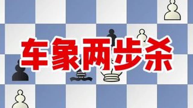 国际象棋车象两步杀