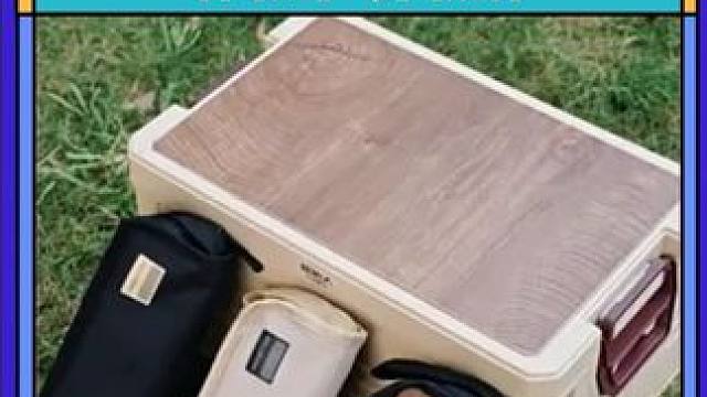 自带收纳这么小的马扎，一折一拉就是个小笔袋，带出去玩也太方便了#户外露营  #户外用品  #马扎  