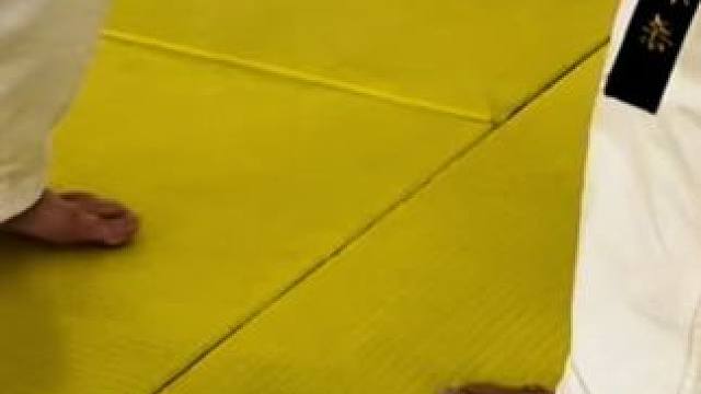 柔道小内刈大内刈的配合练习 柔道