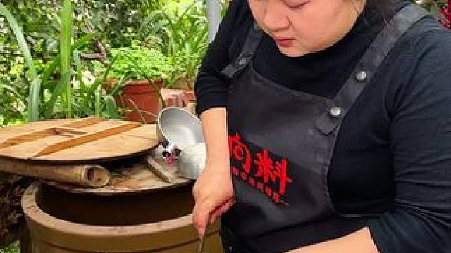 这肉切起来太解压了！#声控 #解压