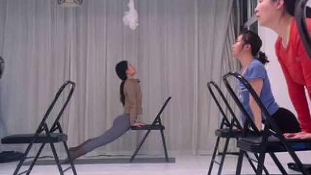 60分钟《椅子-肩髋》让你5分钟看完，喜欢记得点赞收藏哦，想听口令讲解版的评论区留言告诉我哦[话题]