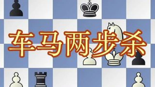 国际象棋车马两步杀