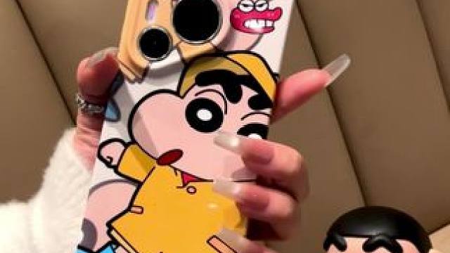 哇塞～小新终于出菲林手机壳壳啦，安全感十足，天咯太可爱啦～ #小新手机壳 #菲林手机壳 #华为手机壳