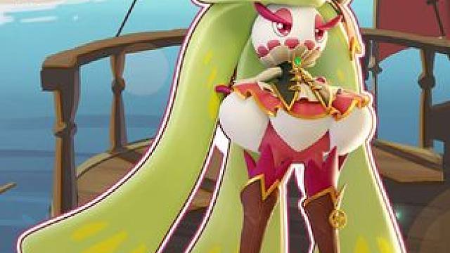 海天一色藏春景！#宝可梦大集结 #宝可梦 #甜冷美后