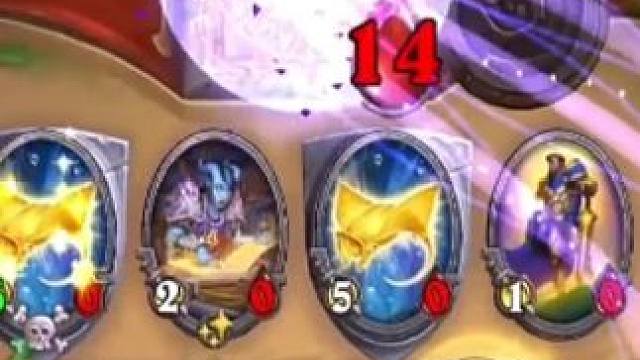 月初就用灌注法，小小圣契骑拿捏！#炉石传说 #炉石传说盒子 #网易大神