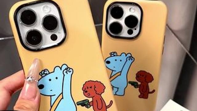 不要开枪！我投降啦！窝趣～这投降小狗手机壳壳也太可爱了吧！ #可爱手机壳 #这个手机壳真的长在我心巴