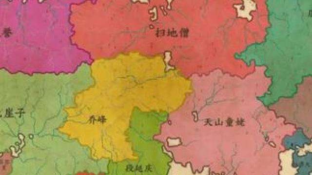 金庸小说你最喜欢谁呢？#金庸武侠 #武侠 #架空地图