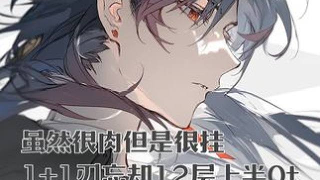 1+1刃忘却12层上半0t 虽然很肉，但是很挂
1+1刃忘却12层上半0t
配置：1+1刃，1+1星