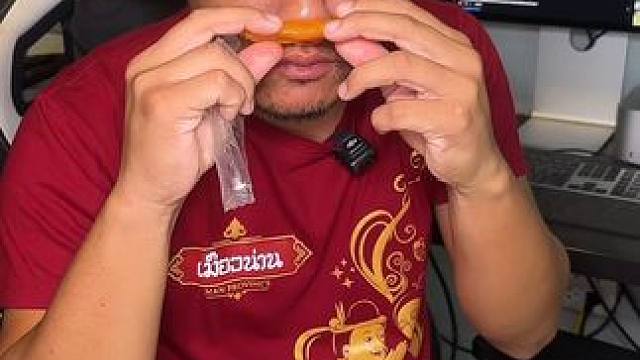 沾牙的烤红薯 #美食 #户外美食 #泰国美食 #内容启发搜索