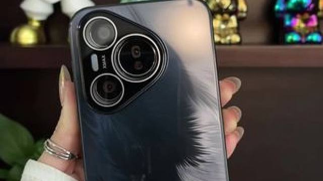 华为pura70高端极光羽纱纹手机壳，华为pura70pro #华为pura70手机壳#华为pura