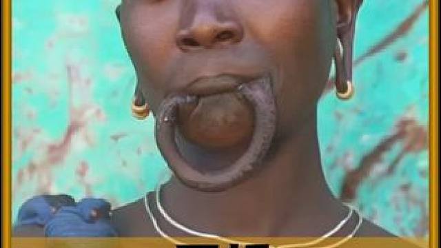 非洲人为什么戴唇板！ #内容启发搜索
