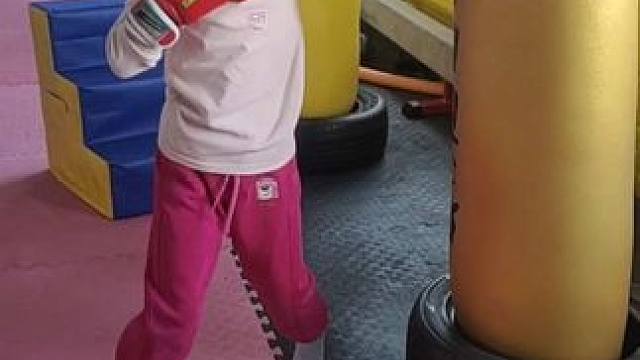 不求与人为敌！只求无人能欺！增强自信和勇气！#搏击女孩 #临朐