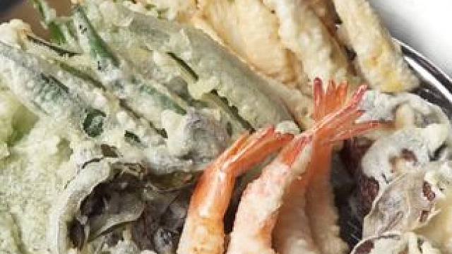 香椿春笋一众春菜做的天妇罗，竟然如此美味？！#天妇罗