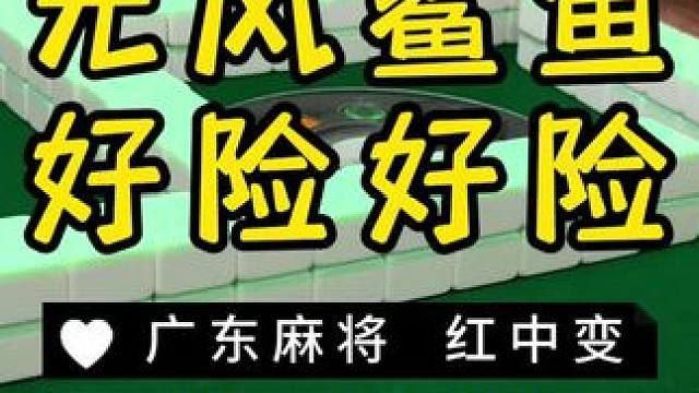 差点掉沟里了 #麻将治百病 #广东麻将 #红中麻将