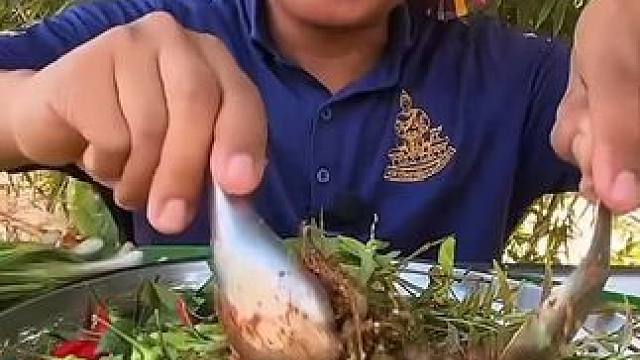 酸辣凉拌️跳跳虾 #美食 #泰国美食 #户外美食 #内容启发搜索