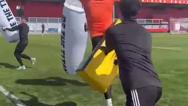 模拟实战摘高空球训练