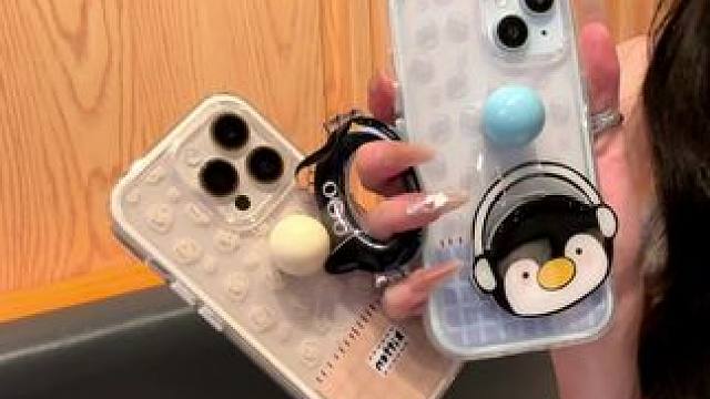 自从买了苹果手机，这是我喜欢的第52个手机壳了，好姐妹给我买 #这个手机壳真的长在我心巴上了 #支架