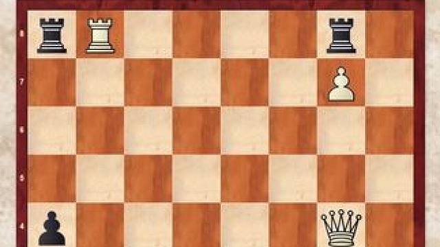 精彩烧脑排局，欢迎你来挑战
#国际象棋 #下棋的手法和技巧 #下棋 #比赛 #赢了