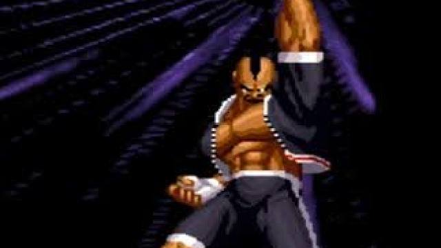 拳皇98C：无限气东丈龙卷风必杀硬刮，BOSS开天国之门无限 #拳皇97 #格斗游戏 #童年游戏 #