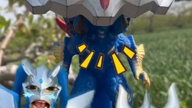 怪兽把赛罗奥特曼的变身眼睛偷走了#奥特曼玩具 #儿童玩具 #奥特曼